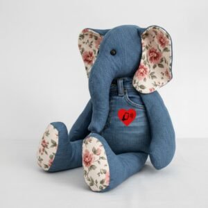 Elefante vaquero corazón