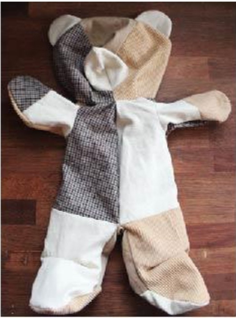 Osito memorial Teddy vacio