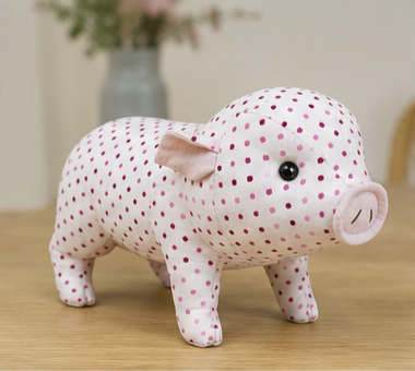 Cerdito memorial personalizado