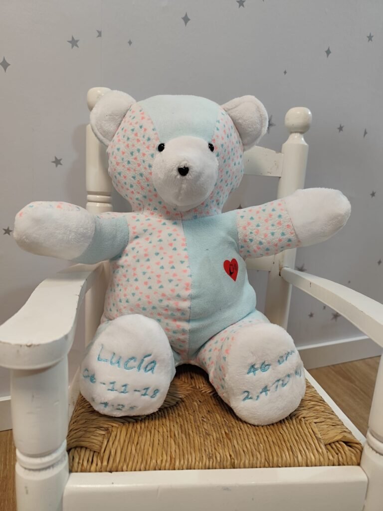 Osito Memorial teddy con corazon inteligente